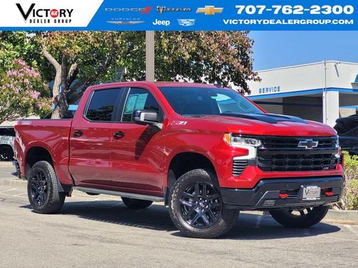 Radiant Red 2026 Chevrolet Silverado 1500 LT Trail Boss