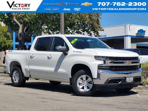 Summit White 2019 Chevrolet Silverado 1500 LT