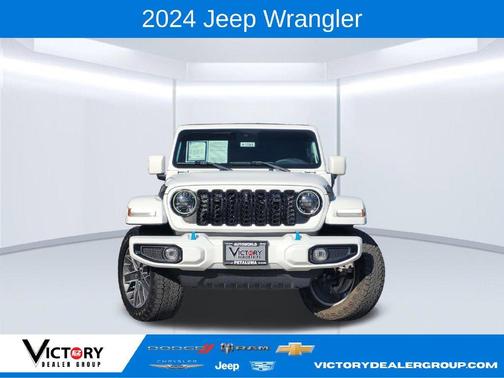 Bright White Clearcoat 2024 Jeep Wrangler 4xe High Altitude