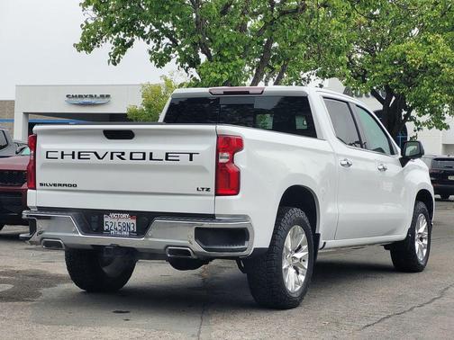 Summit White 2022 Chevrolet Silverado 1500 Limited LTZ