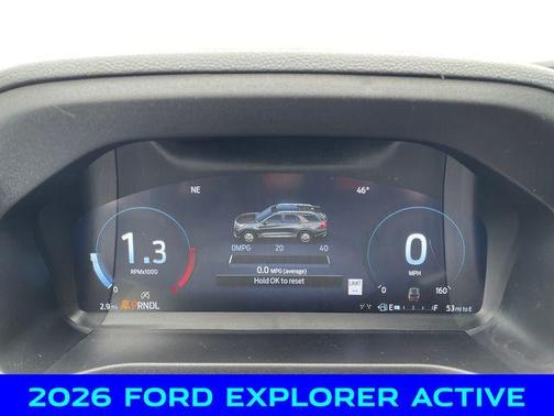 Gray 2026 Ford Explorer Active