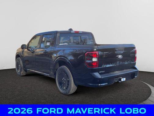 Shadow Black 2026 Ford Maverick Lobo High