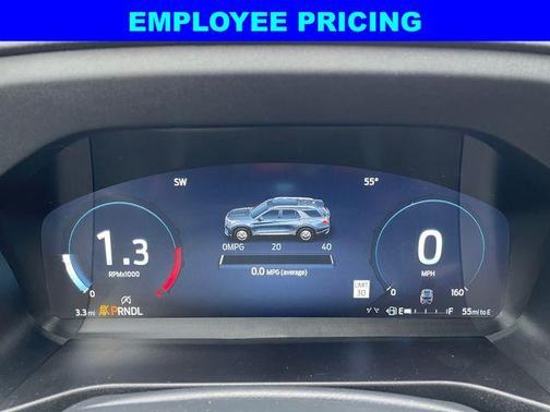 Vapor Blue 2026 Ford Explorer Active