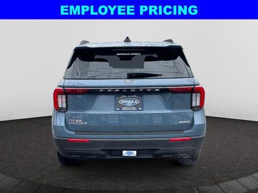 Vapor Blue 2026 Ford Explorer Active
