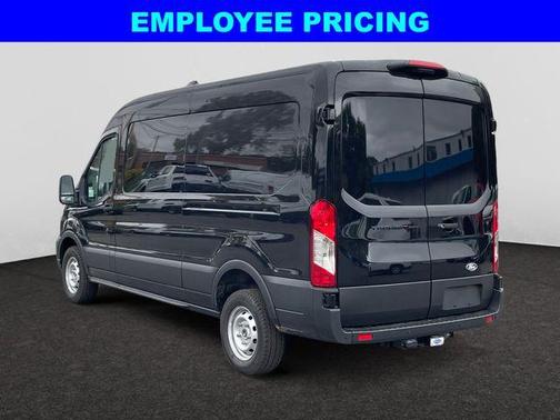 Black Metallic 2026 Ford Transit-250 148 WB Medium Roof Cargo