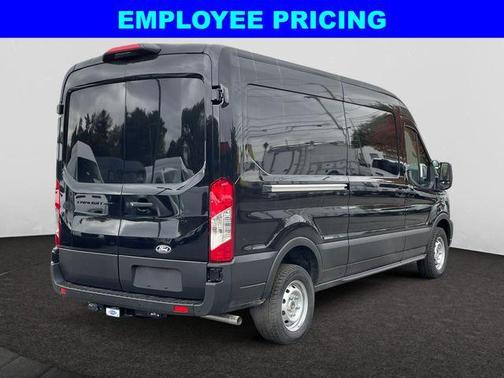 Black Metallic 2026 Ford Transit-250 148 WB Medium Roof Cargo