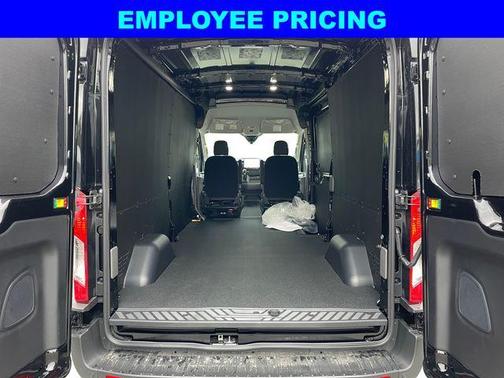 Black Metallic 2026 Ford Transit-250 148 WB Medium Roof Cargo