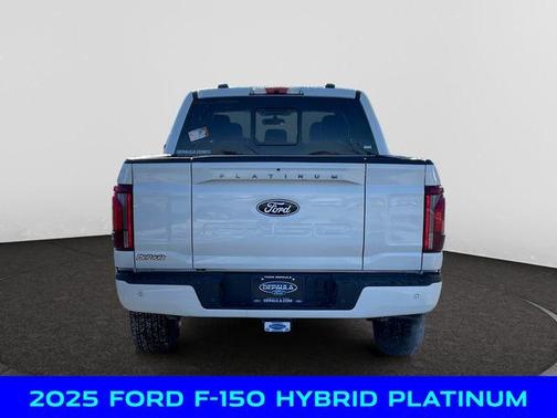 White Metallic 2025 Ford F-150 Platinum