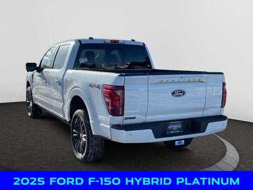 White Metallic 2025 Ford F-150 Platinum