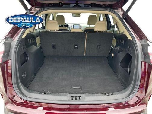 Burgundy 2022 Ford Edge SEL