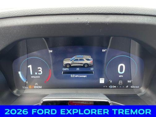 Gray 2026 Ford Explorer Tremor