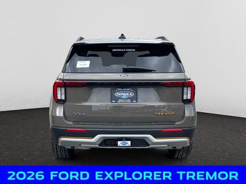 Gray 2026 Ford Explorer Tremor