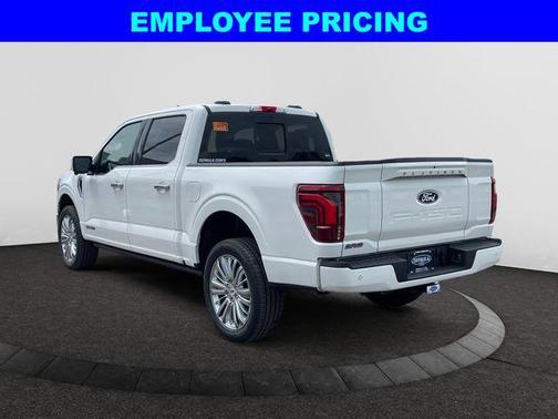 White Metallic 2026 Ford F-150 Platinum