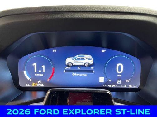 White 2026 Ford Explorer ST-Line