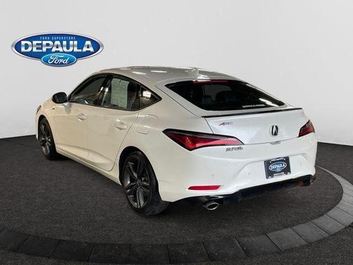 Platinum White Pearl 2025 Acura Integra A-Spec Technology