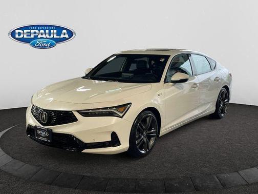 Platinum White Pearl 2025 Acura Integra A-Spec Technology