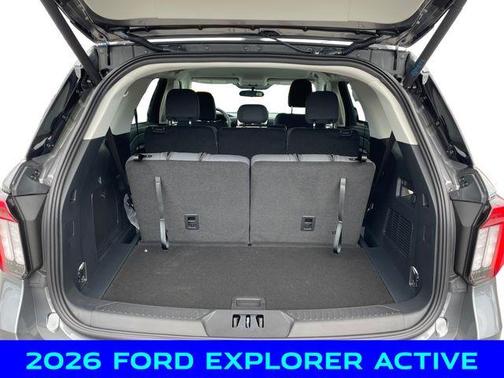 Gray 2026 Ford Explorer Active