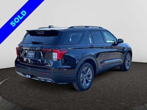 Black 2026 Ford Explorer Active