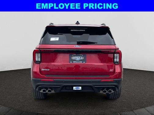 Red Metallic 2026 Ford Explorer ST