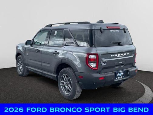 Gray 2026 Ford Bronco Sport Big Bend