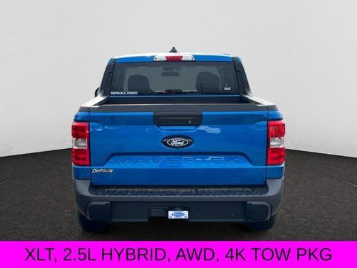 Blue 2026 Ford Maverick XLT