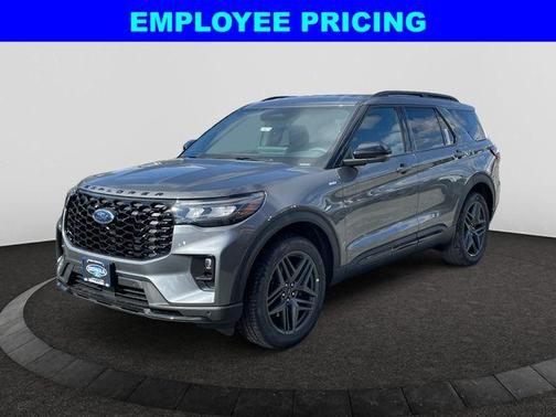 Gray 2026 Ford Explorer ST-Line