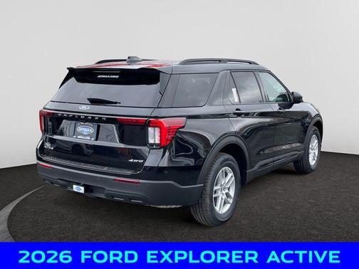 Black 2026 Ford Explorer Active