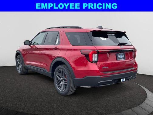 Red Metallic 2026 Ford Explorer ST-Line