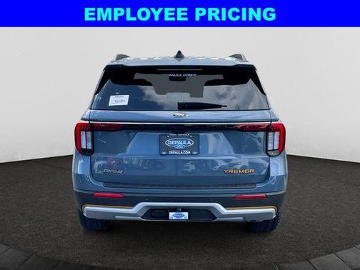 Blue 2026 Ford Explorer Tremor