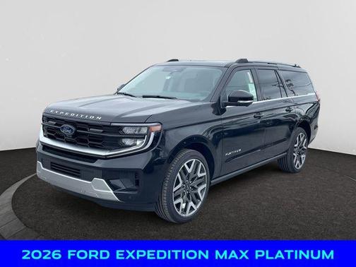 Black 2026 Ford Expedition Max Platinum SUV