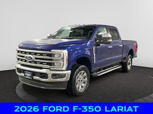 Blue Metallic 2026 Ford F-350 Lariat Super Duty Truck