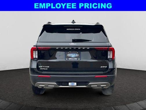 Black Metallic 2026 Ford Explorer Active