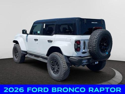 Oxford White 2026 Ford Bronco Raptor