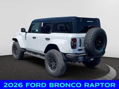 Oxford White 2026 Ford Bronco Raptor