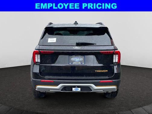 Black 2026 Ford Explorer Tremor