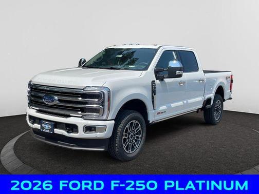 White Metallic 2026 Ford F-250 Platinum
