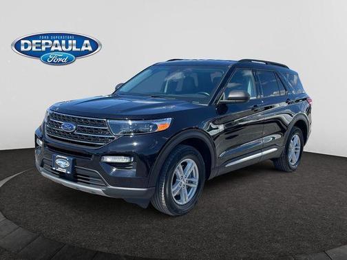 Black Metallic 2023 Ford Explorer XLT