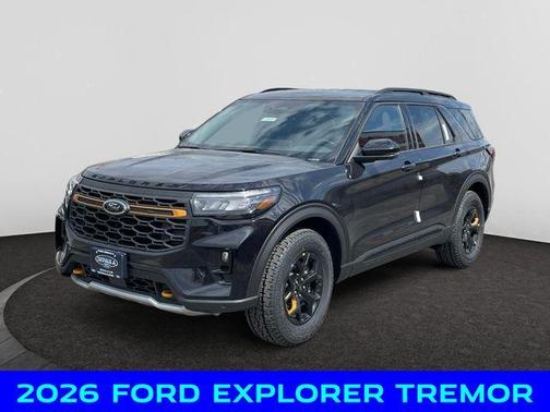 Black 2026 Ford Explorer Tremor