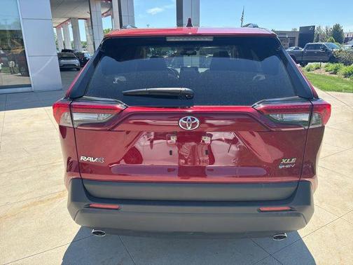 Ruby Flare Pearl 2025 Toyota RAV4 Hybrid XLE
