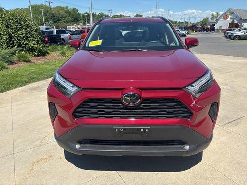 Ruby Flare Pearl 2025 Toyota RAV4 Hybrid XLE