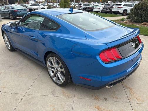Velocity Blue Metallic 2021 Ford Mustang EcoBoost Premium