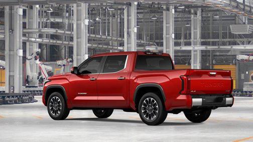 Supersonic Red 2026 Toyota Tundra Hybrid Limited