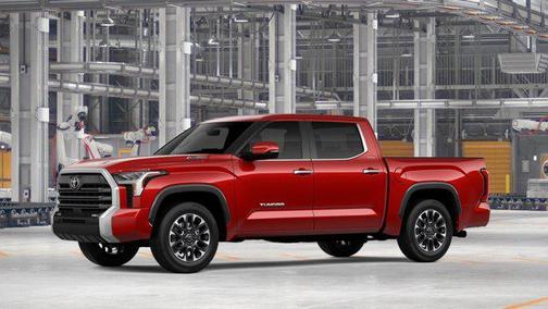 Supersonic Red 2026 Toyota Tundra Hybrid Limited