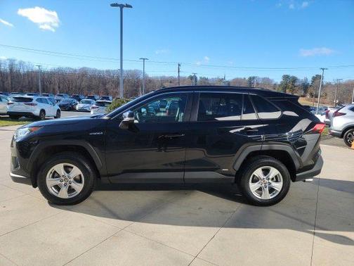 Midnight Black Metallic 2021 Toyota RAV4 Hybrid XLE