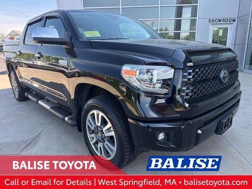 Midnight Black Metallic 2021 Toyota Tundra Platinum