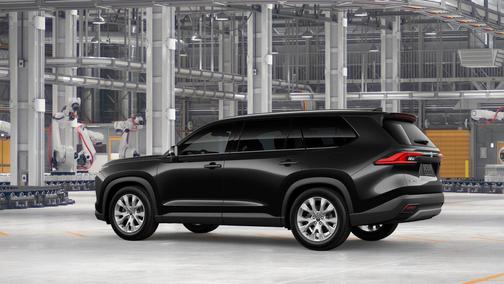 Midnight Black Metallic 2026 Toyota Grand Highlander Hybrid Limited