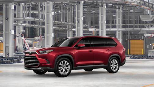 Ruby Flare Pearl 2026 Toyota Grand Highlander Hybrid Limited