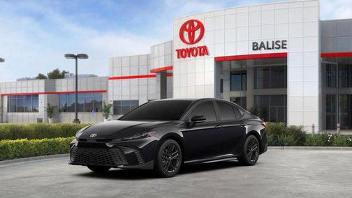Midnight Black Metallic 2026 Toyota Camry SE