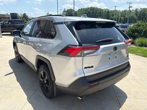 Silver Sky Metallic 2025 Toyota RAV4 Hybrid XLE