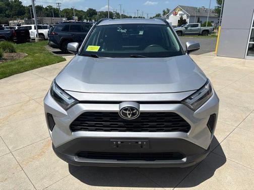 Silver Sky Metallic 2025 Toyota RAV4 Hybrid XLE